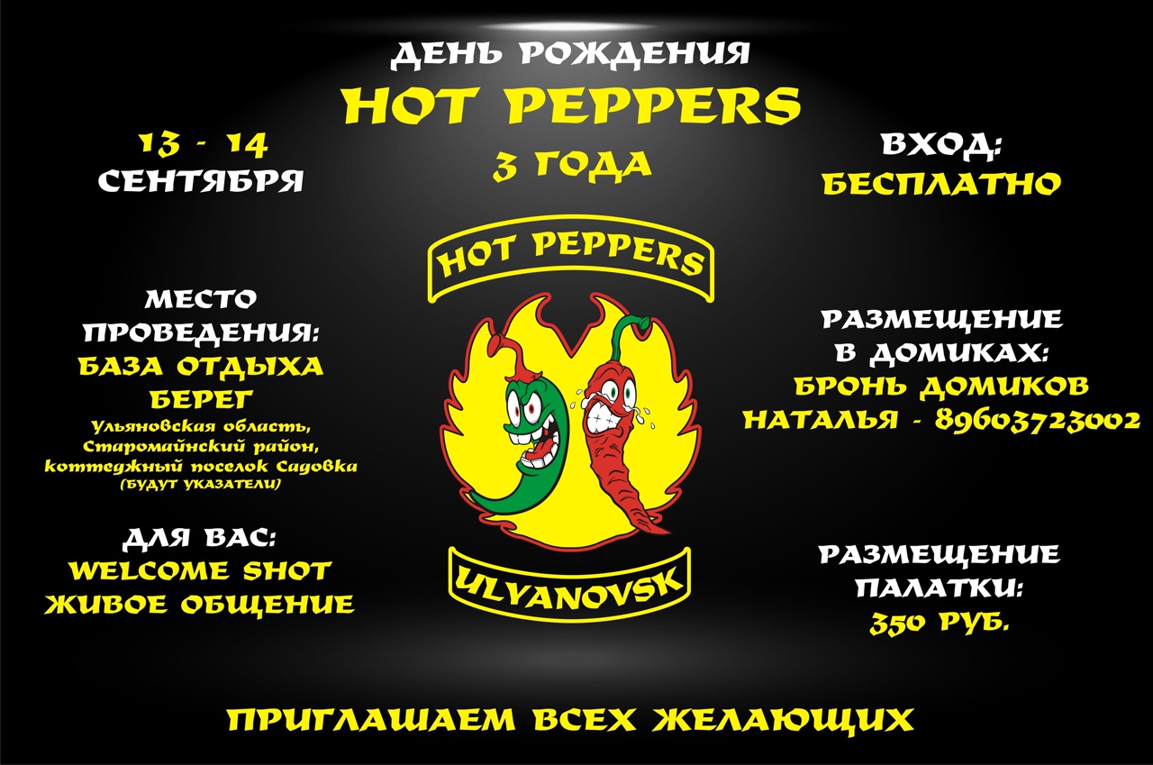 III-й ДР Hot Peppers 2025