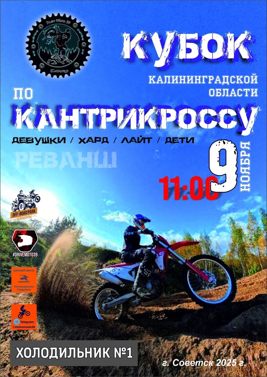 Кубок области по кантри-кроссу 2025