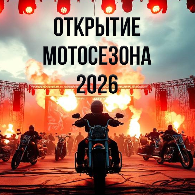 Общегородское открытие мото-сезона 2026
