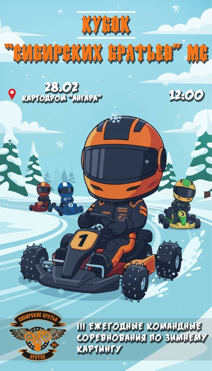 Чемпионат по зимнему картингу