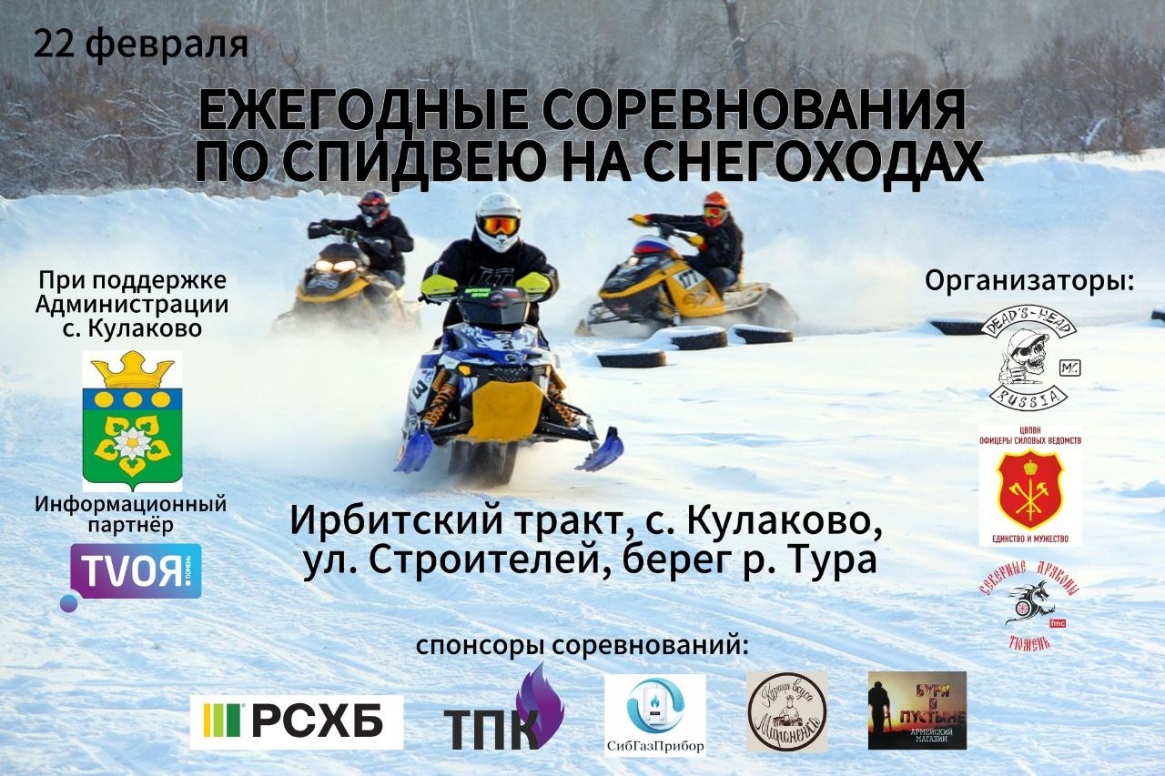 Спидвей на снегоходах