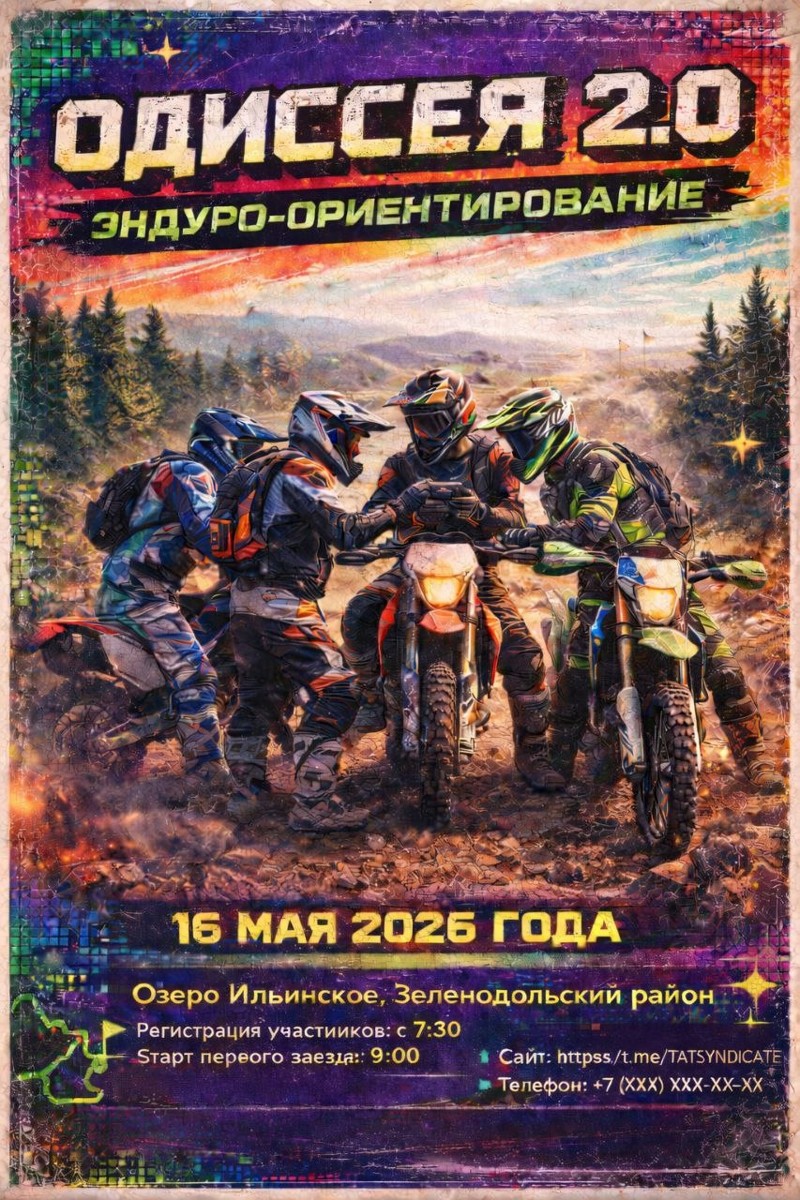 Открытая тренировка по Эндуро-ориентированию Одиссея 2.0